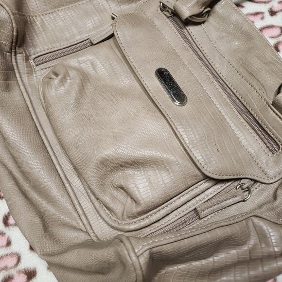 Vintage Y2K Multisac Vegan Leather medium handbag - Picture 2 of 10